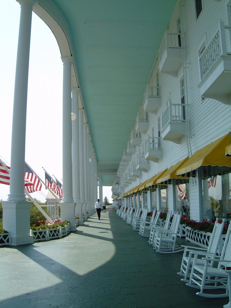 Grand Hotel Porch