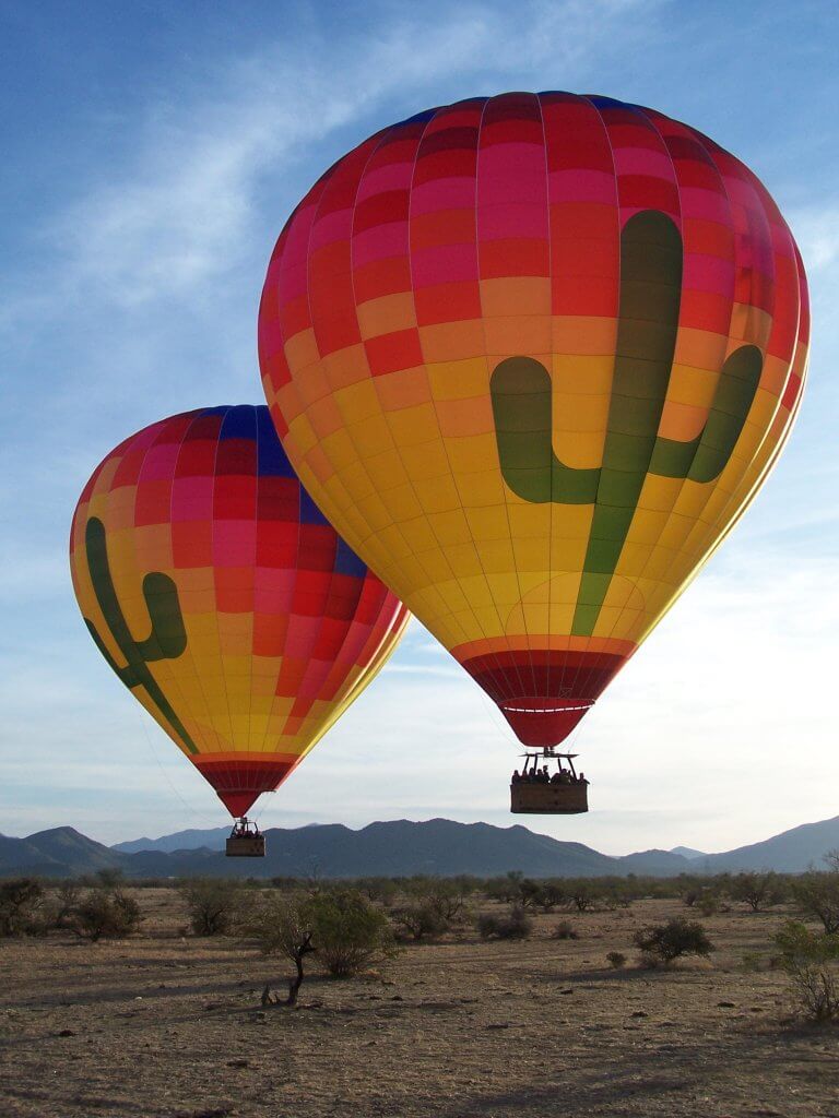 Hot Air Balloons at The Boulders