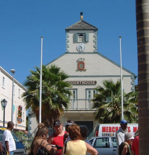 St Maarten or St Martin courthouse
