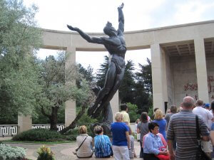 the Spirit of American Youth Rising from the Waves sculpture is a memorial is a way of honoring the fallen who were never recovered