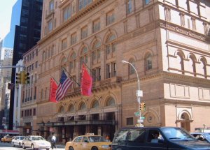 Carnigie Hall is next to the Russian tea room where tootsie movies were filmed