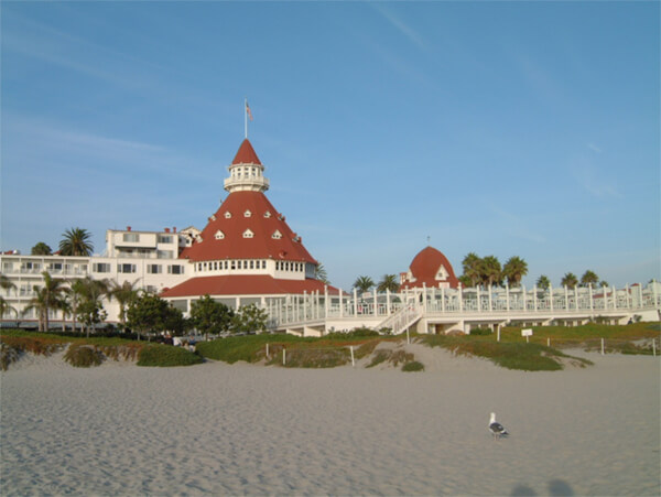Hotel Coronado where Some Like it Hot was Filmed