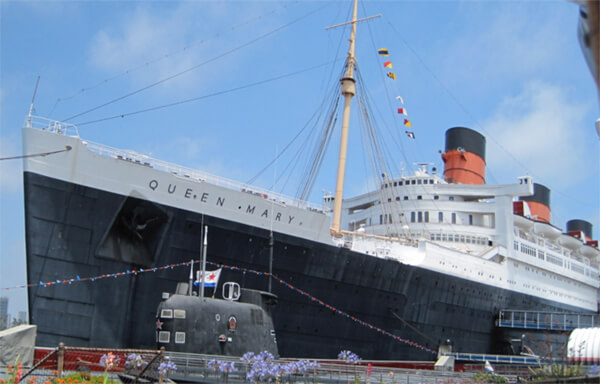 The Queen Mary ship where The Natural was filmed