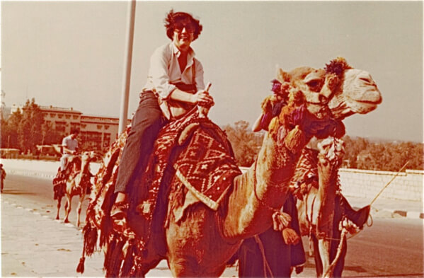 special travel experiences like riding a camel to the pyramids make a memorable trip