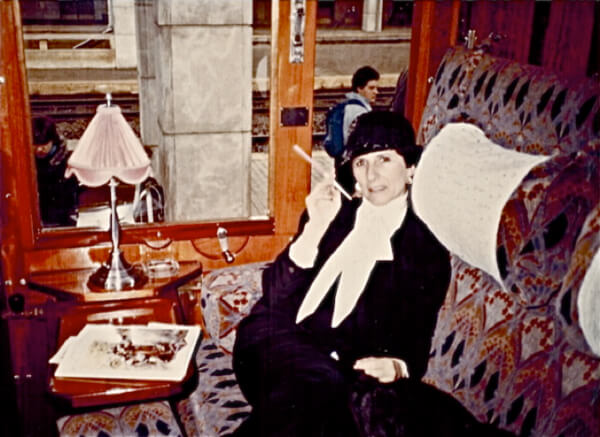 looking the part for a train ride dressed like a character from the orient express is a special travel experience