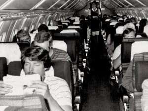 a memorable moment for the author meeting Christopher Reeve on the Concorde