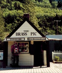Small shack, The Brass Pic, located in Alaska