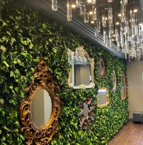 WOW! VERDANT HALLWAY DECOR ON STEROIDS!