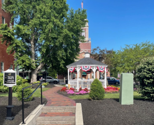 GAZEBO PARK IS ADJACENT TO THE GOLDEN LAMB