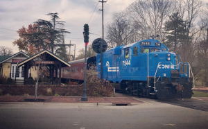 A VINTAGE LM&M TRAIN