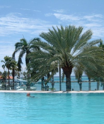 POOL OR BEACH? THROW YOUR TOWEL DOWN IN ARUBA